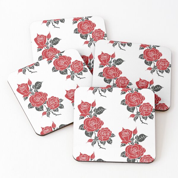 Item preview, Blooming Roses - Simple Design - Red and Black designed and sold by bunbun369.