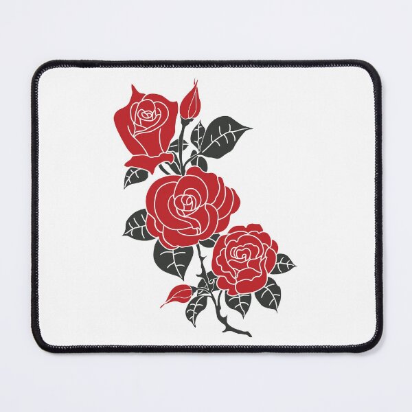 Item preview, Blooming Roses - Simple Design - Red and Black designed and sold by bunbun369.