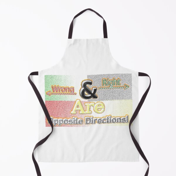 Item preview,  "Right And Wrong Directions". Buy Now designed and sold by Health And Fitness Posts e-Store.