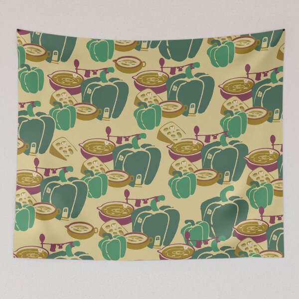 Item preview, mouse garden (soup, cheese, pepper) designed and sold by kim tang.