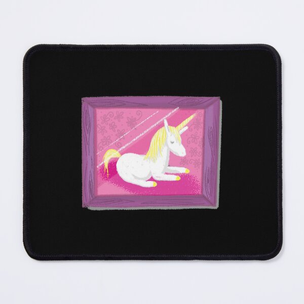 Item preview, Unicorn painting in a frame (hand drawn) designed and sold by jazzydevil.