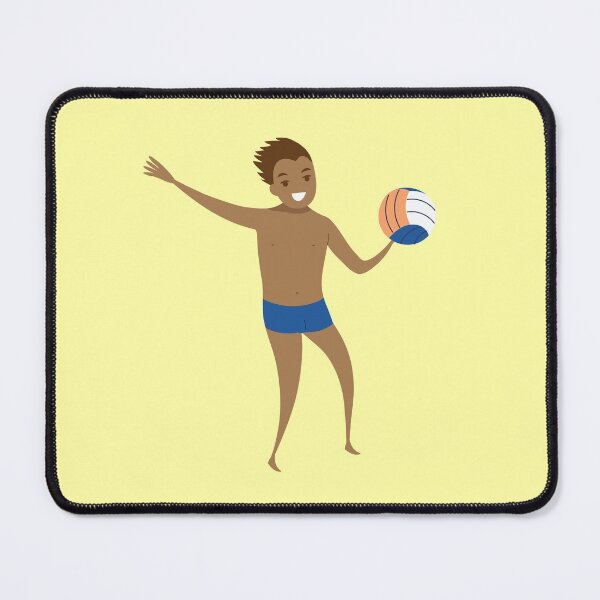 Item preview, Volleyball man designed and sold by jazzydevil.