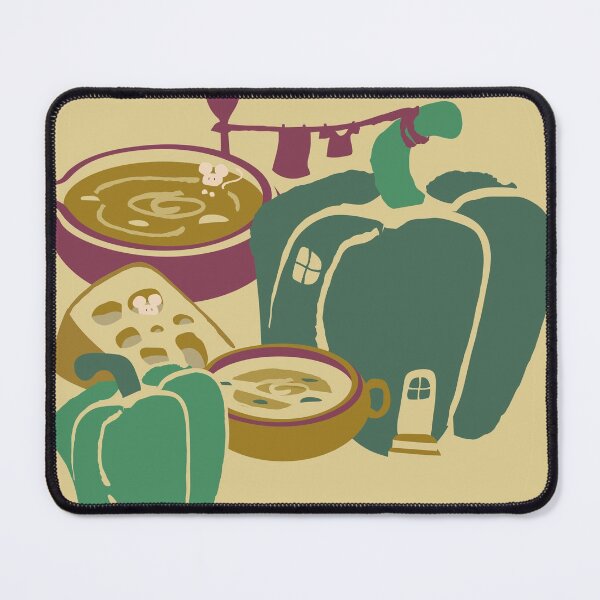 Item preview, mouse garden (soup, cheese, pepper) designed and sold by kim tang.