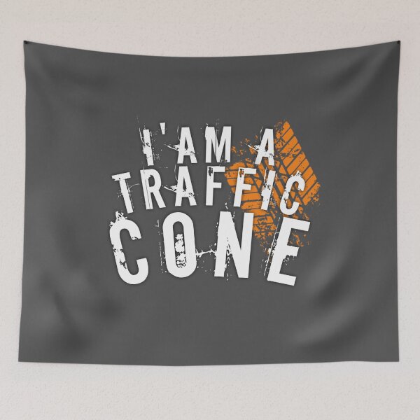 Item preview, I am A Traffic Cone designed and sold by StoreRahhal.