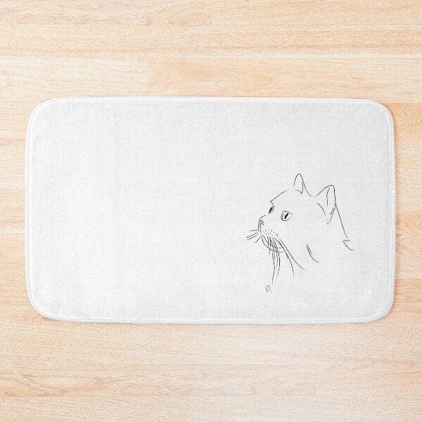 Item preview, Minimalist cat illustration designed and sold by Sulcos.
