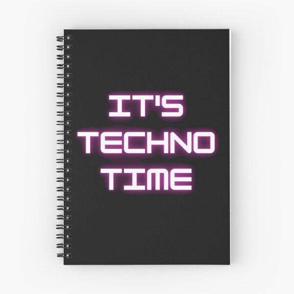 Item preview, it's techno time  designed and sold by Artycreative1.