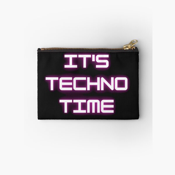 Item preview, it's techno time  designed and sold by Artycreative1.