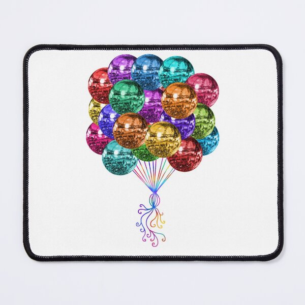 Item preview, Festive Funky Rainbow Disco Ball Balloons designed and sold by Deborah Camp.