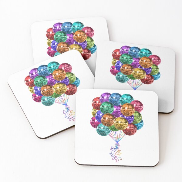 Item preview, Festive Funky Rainbow Disco Ball Balloons designed and sold by Deborah Camp.