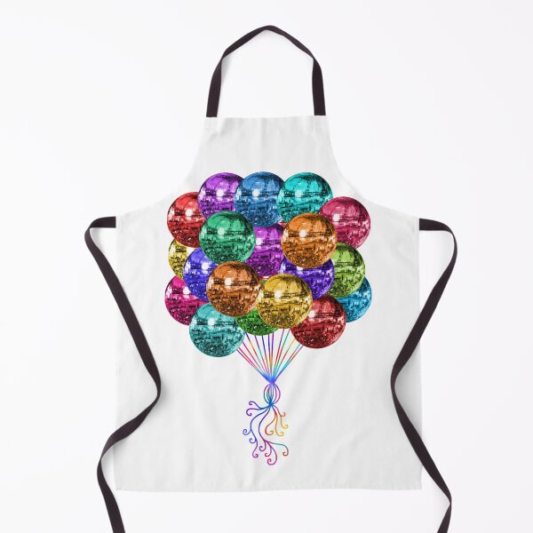 Item preview, Festive Funky Rainbow Disco Ball Balloons designed and sold by Deborah Camp.