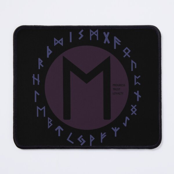 Item preview, Purple Ehwaz Elder Futhark Rune | Viking | Pagan Symbol designed and sold by Depic Spirit.