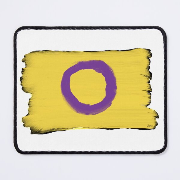 Item preview, Intersex flag designed and sold by MentaLee.
