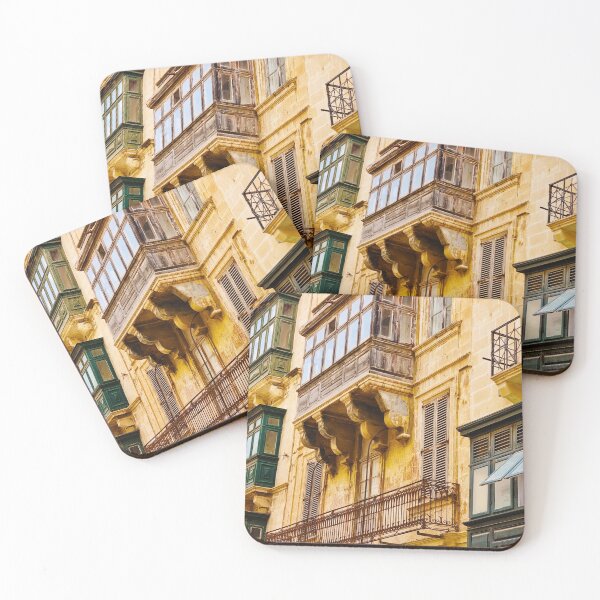 Item preview, Traditional Colorful Maltese Balcony In Historical Part Of Valletta designed and sold by Kate-P-.