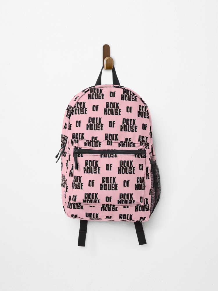 Thumbnail 1 of 3, Backpack, HOUSE OF ROCK pink designed and sold by concettaellis.