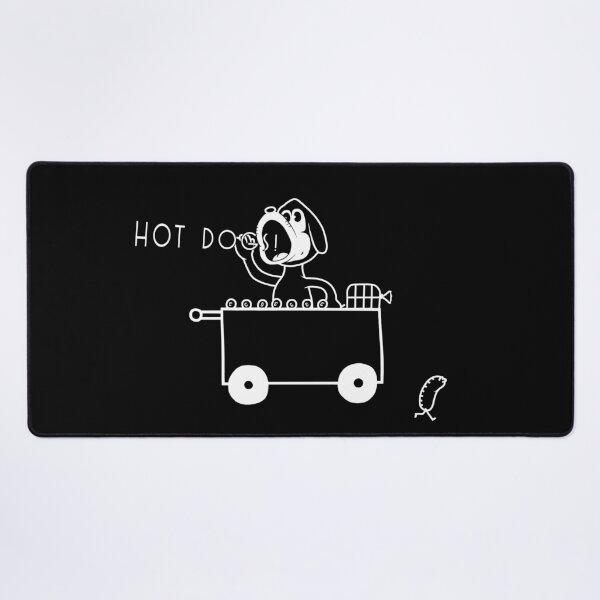 HOT DOGS! Desk Mat