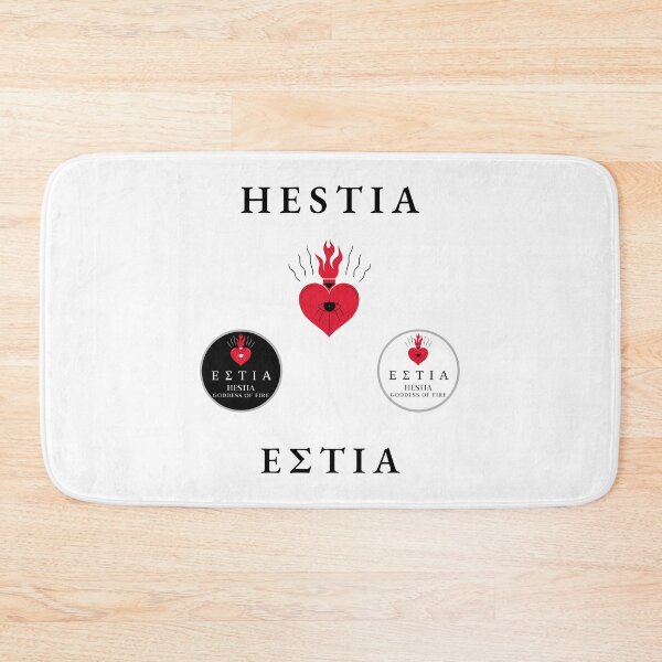 Item preview, Hestia Sticker Pack Greek Mythology Goddess of Fire Flame Heart  designed and sold by OnyxMoonDesigns.