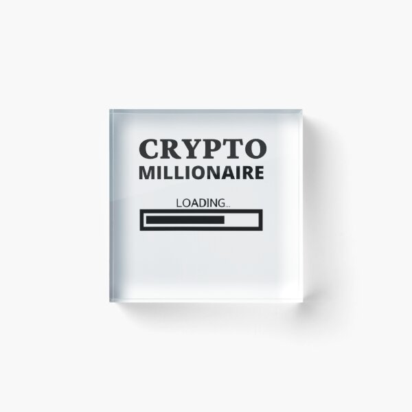 Item preview, CRYPTO MILLIONAIRE LOADING... designed and sold by M Mariatique.