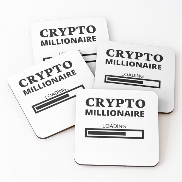 Item preview, CRYPTO MILLIONAIRE LOADING... designed and sold by M Mariatique.