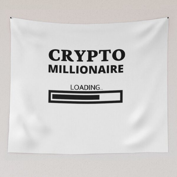 Item preview, CRYPTO MILLIONAIRE LOADING... designed and sold by M Mariatique.