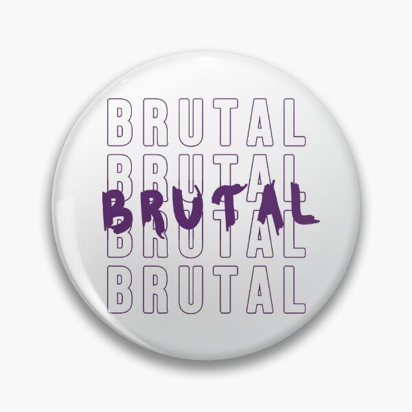 Item preview, "Brutal" design designed and sold by milliexbr.