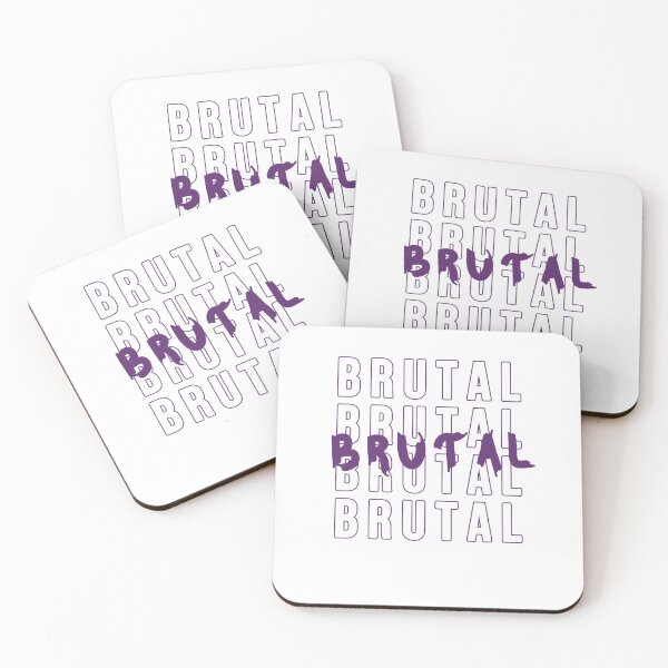 Item preview, "Brutal" design designed and sold by milliexbr.