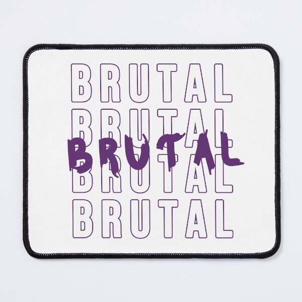 Item preview, "Brutal" design designed and sold by milliexbr.