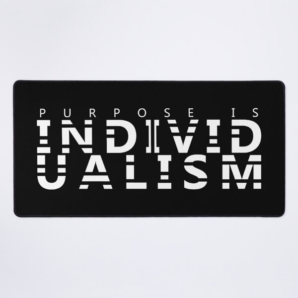 Item preview, PURPOSE IS INDIVIDUALISM designed and sold by NoirPineapple.