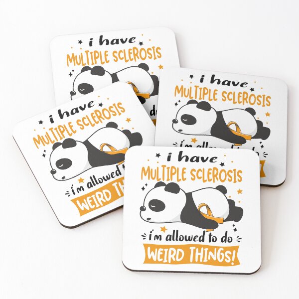 Item preview, Multiple Sclerosis Warrior I Have Multiple Sclerosis I Am Allowed To Do Weird Things! designed and sold by GennieShop.