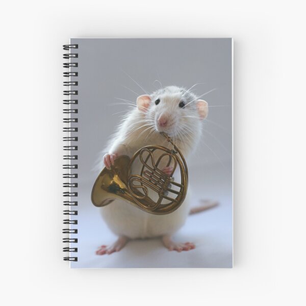 French horn. Spiral Notebook