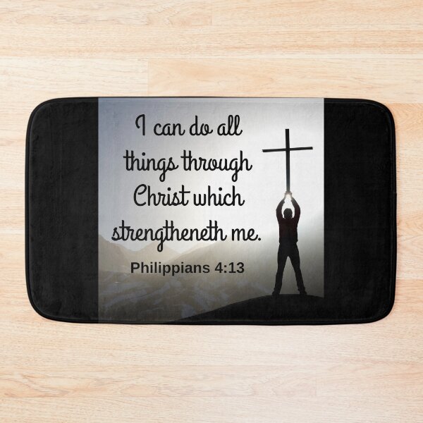 Item preview, Philippians 4:13 KJV designed and sold by Caregiverology.