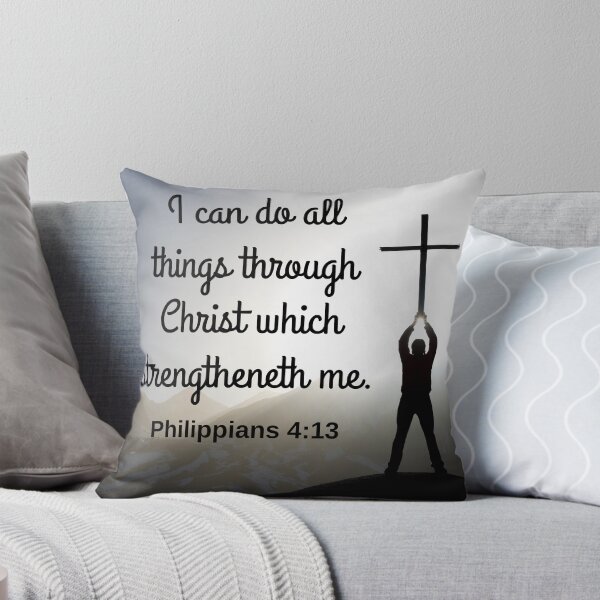 Item preview, Philippians 4:13 KJV designed and sold by Caregiverology.