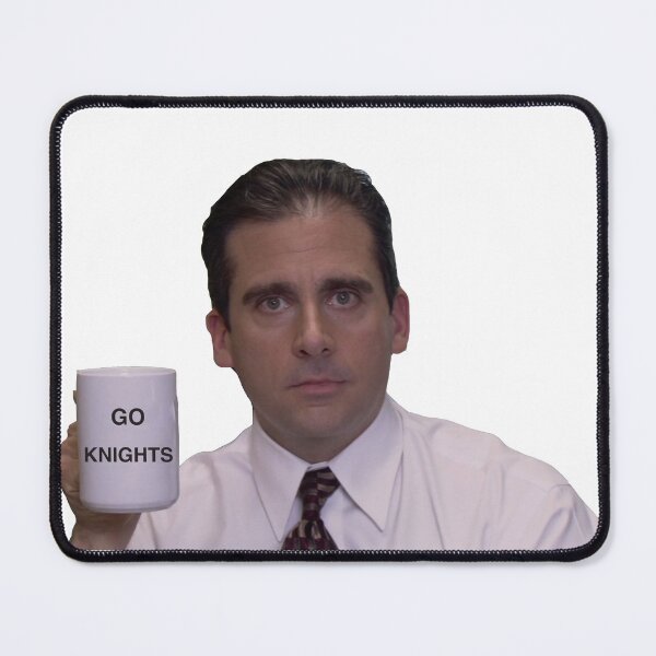 Item preview, GO KNIGHTS - Michael Scott designed and sold by drewroach16.