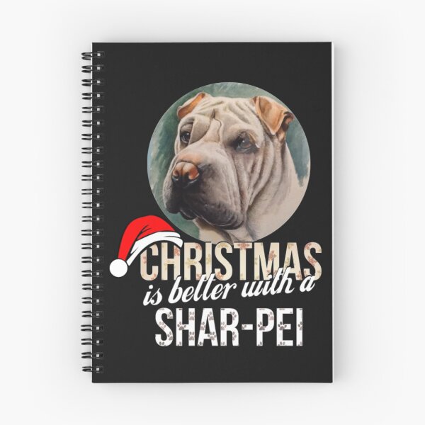 Item preview, Christmas is better with a Shar-pei designed and sold by StarcyWol.