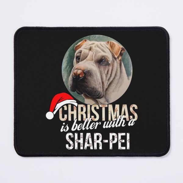 Item preview, Christmas is better with a Shar-pei designed and sold by StarcyWol.