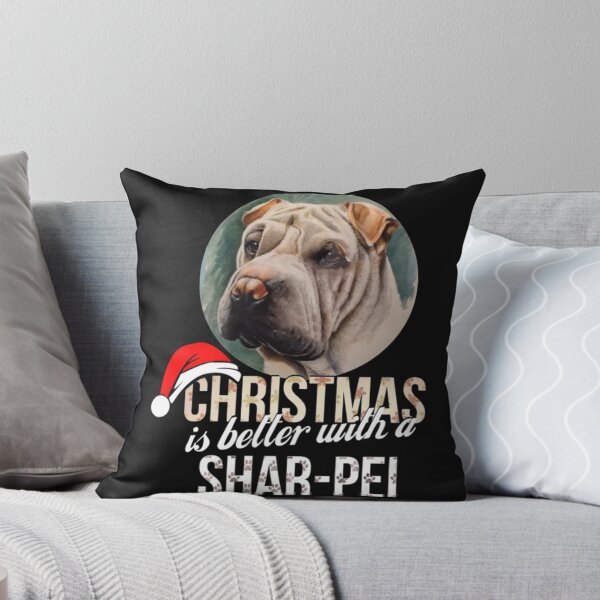 Item preview, Christmas is better with a Shar-pei designed and sold by StarcyWol.