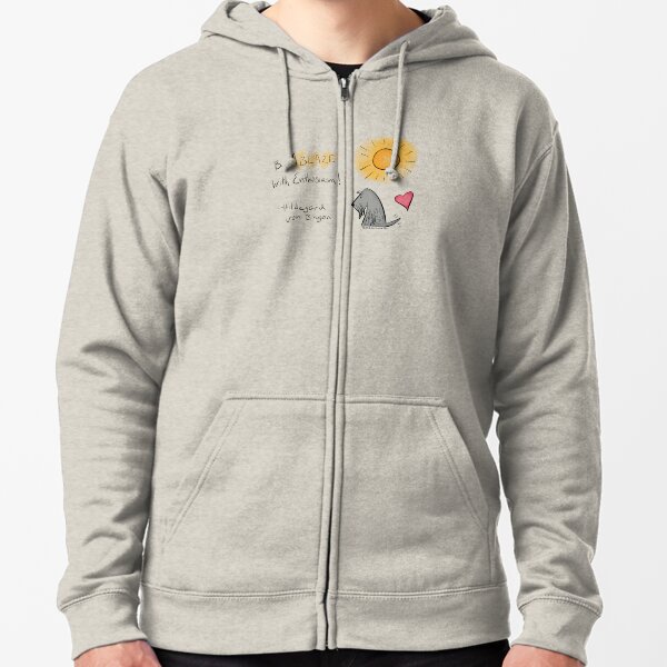 Jack - Be Ablaze with Enthusiasm Zipped Hoodie