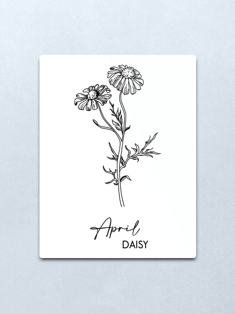 Family Birth Flower Design Names In Stems Personalized