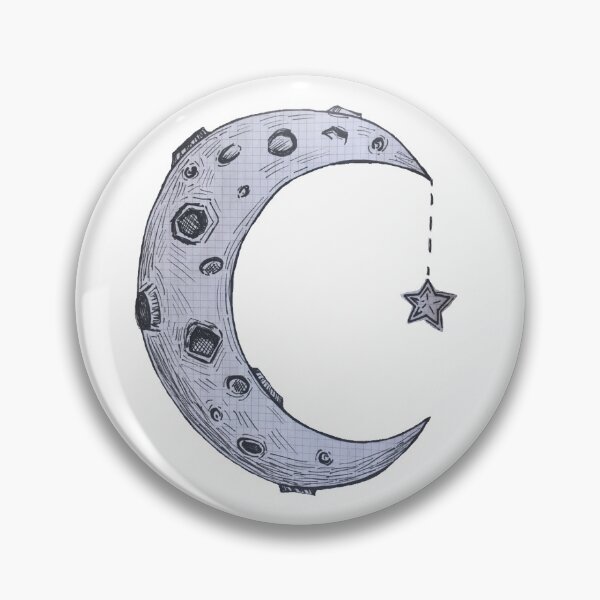 Item preview, moon and star drop designed and sold by EmmylouRose.
