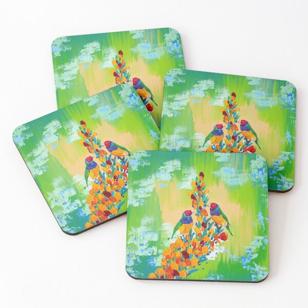 Item preview, Gouldian Finches designed and sold by CateJacobs.