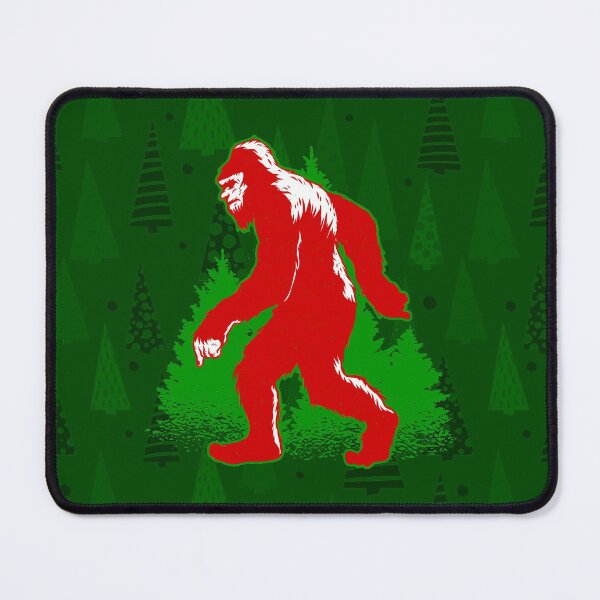 Item preview, ugly xmas bigfoot yeti christmas trees designed and sold by Gossip Rag.