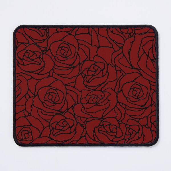 Item preview, Red roses trendy line art  designed and sold by cutecrazytshirt.
