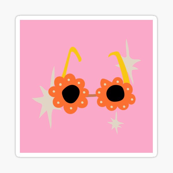 “Sunglasses sticker” Sticker for Sale by ATK1024 | Redbubble