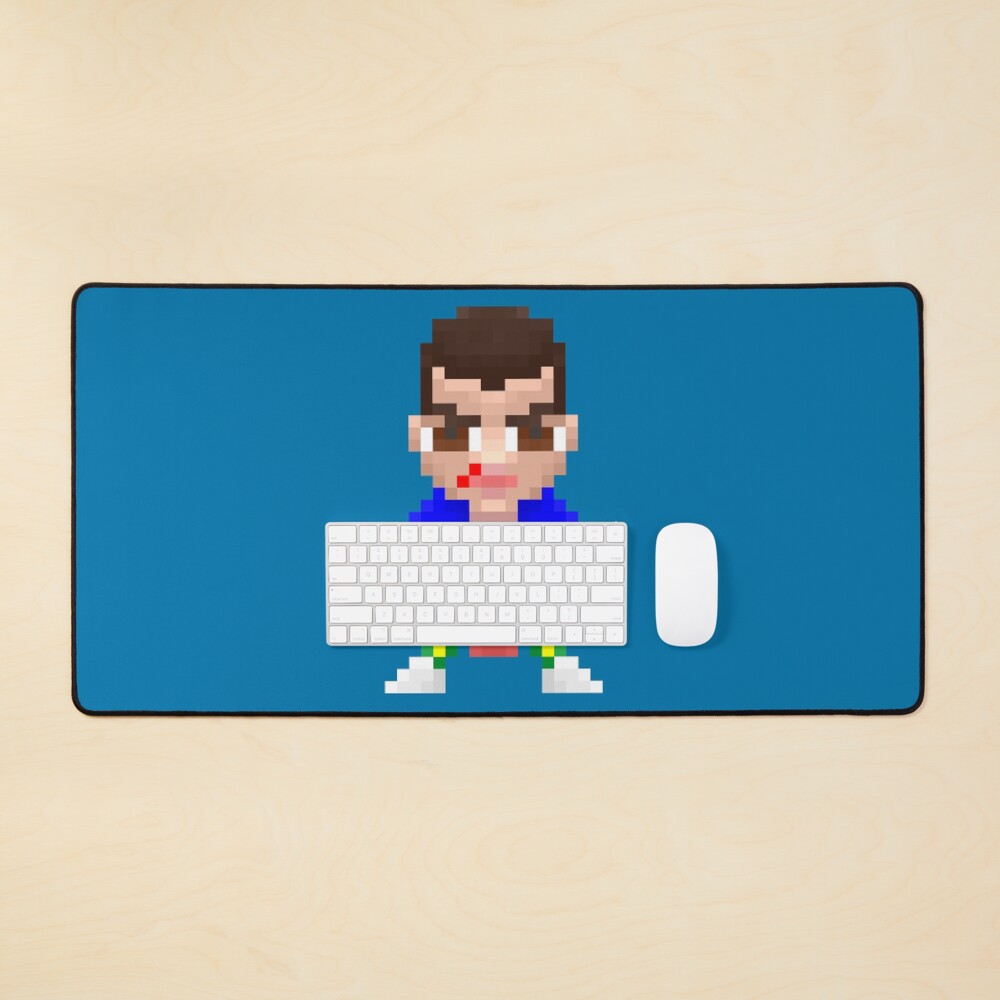 Little girl having a nose bleed Mouse Pad