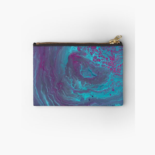 Item preview, Electric Waves - Acrylic Pour designed and sold by HandmadeHill.