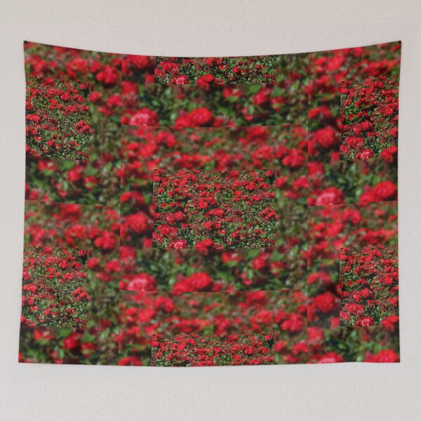 Item preview, Plenty red roses flowering designed and sold by Arletta Cwalina.