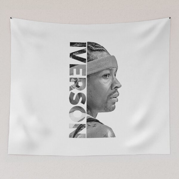 Item preview, Allen Iverson - Black / White designed and sold by AYA-Design.
