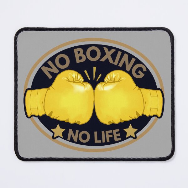 Item preview, No Boxing No Life Drawing Gloves Text Logo - Sports Quotes designed and sold by ViewerEqualsPhoton.
