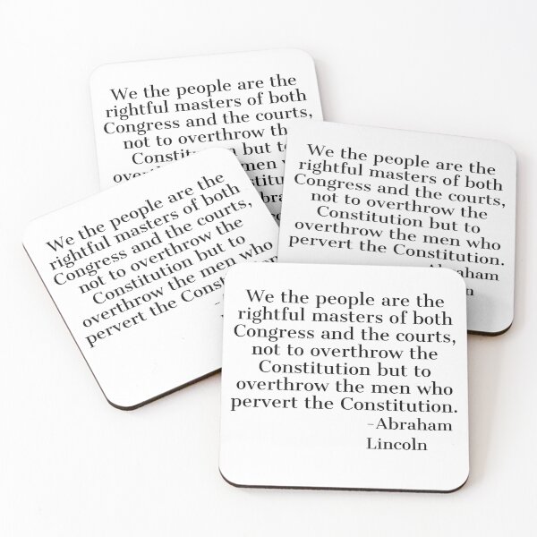 Item preview, Abraham Lincoln on the Constitution designed and sold by Yviemakes.