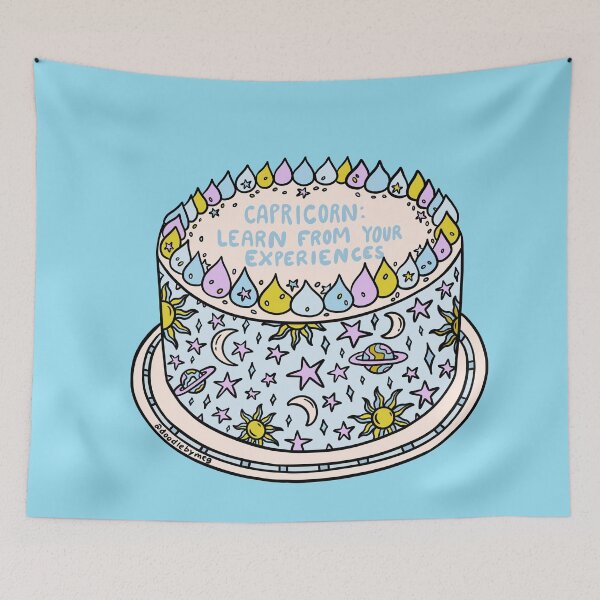 Item preview, Capricorn Cake designed and sold by doodlebymeg.