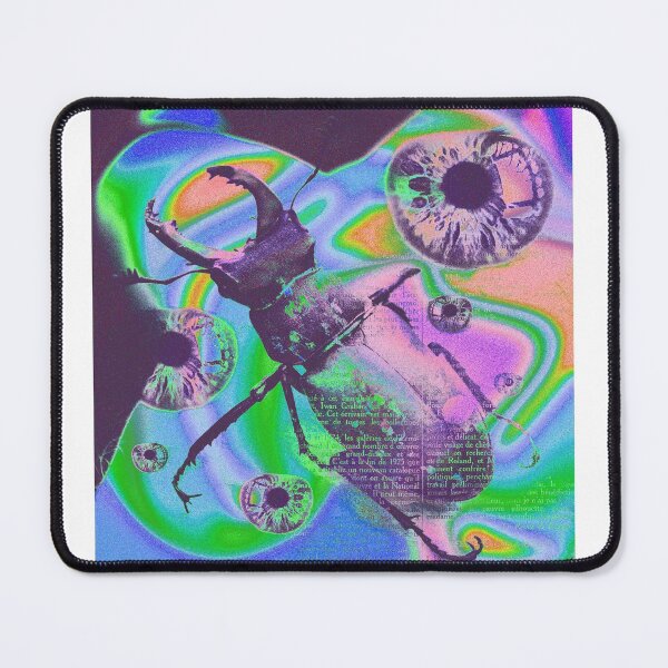 Item preview, Psychedelic beetle with eyes cold designed and sold by fedeariels.